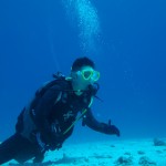 マンツーマンで水納島へ☆　　ダイブナッツブログ