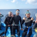 ベテランダイバーさん達と本部の海でまったりファンダイビング☆　　ダイブナッツブログ