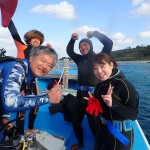 北風強風にも負けない本部ダイバーズ！　　　ダイブナッツブログ