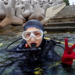 海況はアレでも楽しめる本部の海☆　　　ダイブナッツブログ
