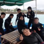 前線通過で風向きが南から北へ・・・・でも潜る！の巻　　　ダイブナッツブログ