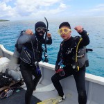 マンツーマンでまったり水納島＆ナイトダイビング☆　　ダイブナッツブログ