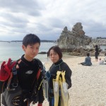 あけましておめでとうございます。早速ですが潜ります。　　　ダイブナッツブログ