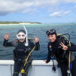 ご希望の水納島に滑り込みセーフ！　　　ダイブナッツブログ