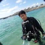 ふくらはぎ兄さんとビーチでまったりダイビング＆TG6モニターテスト☆　　ダイブナッツブログ
