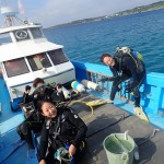 今日は暖かくて最高でしたが海は貸切のようでございました。　　　ダイブナッツブログ