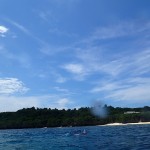 台風のうねりに負けない強者シュノーケラー！　　ダイブナッツブログ